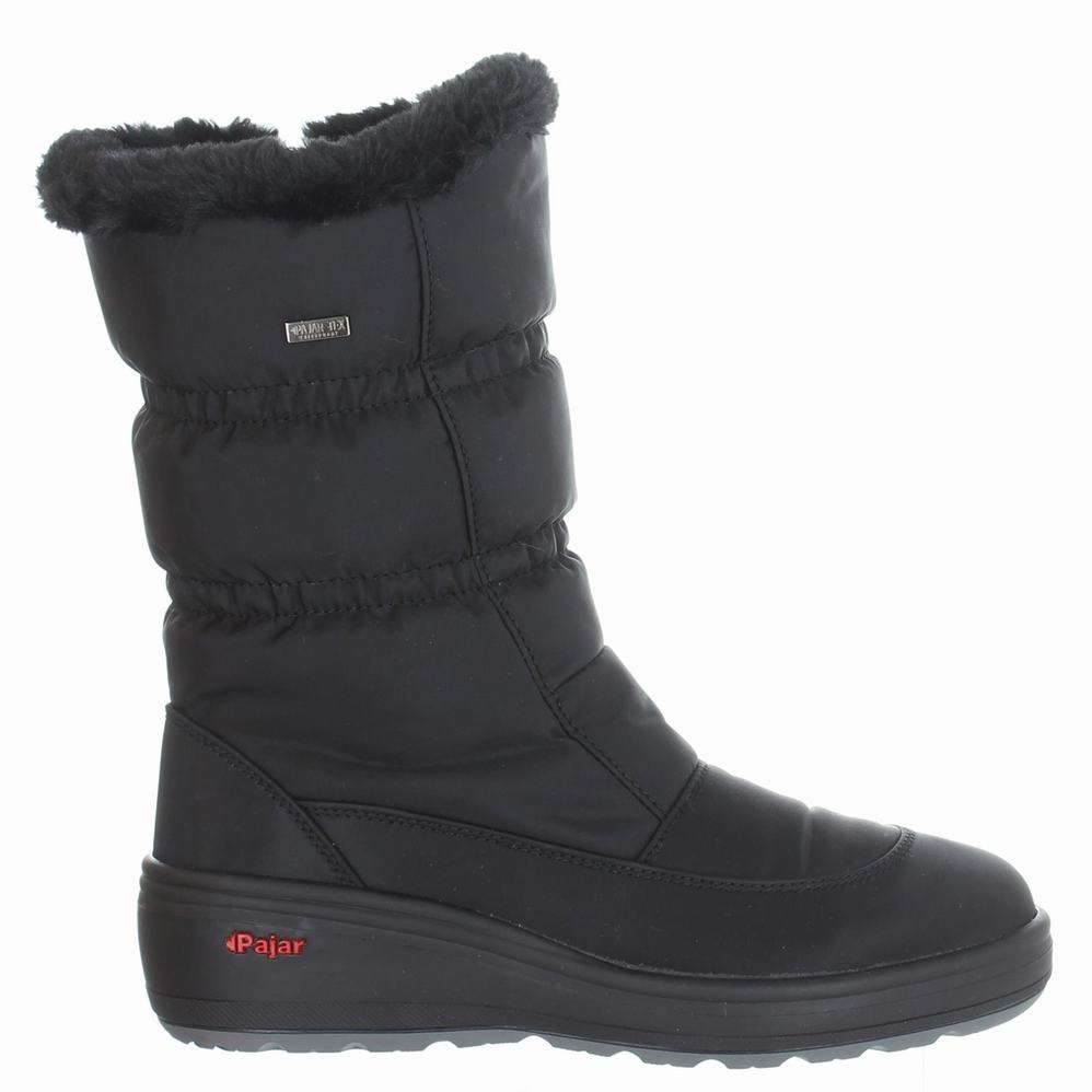 Pajar Snowcap-2 Ice Gripper Ženske Čizme Za Snijeg Crne | FYG3016LU